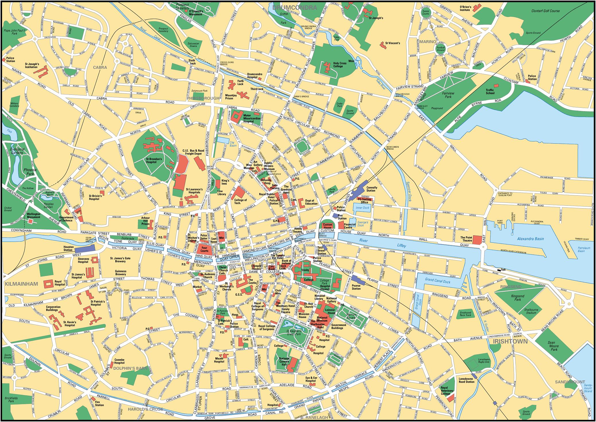 Dublin Map 